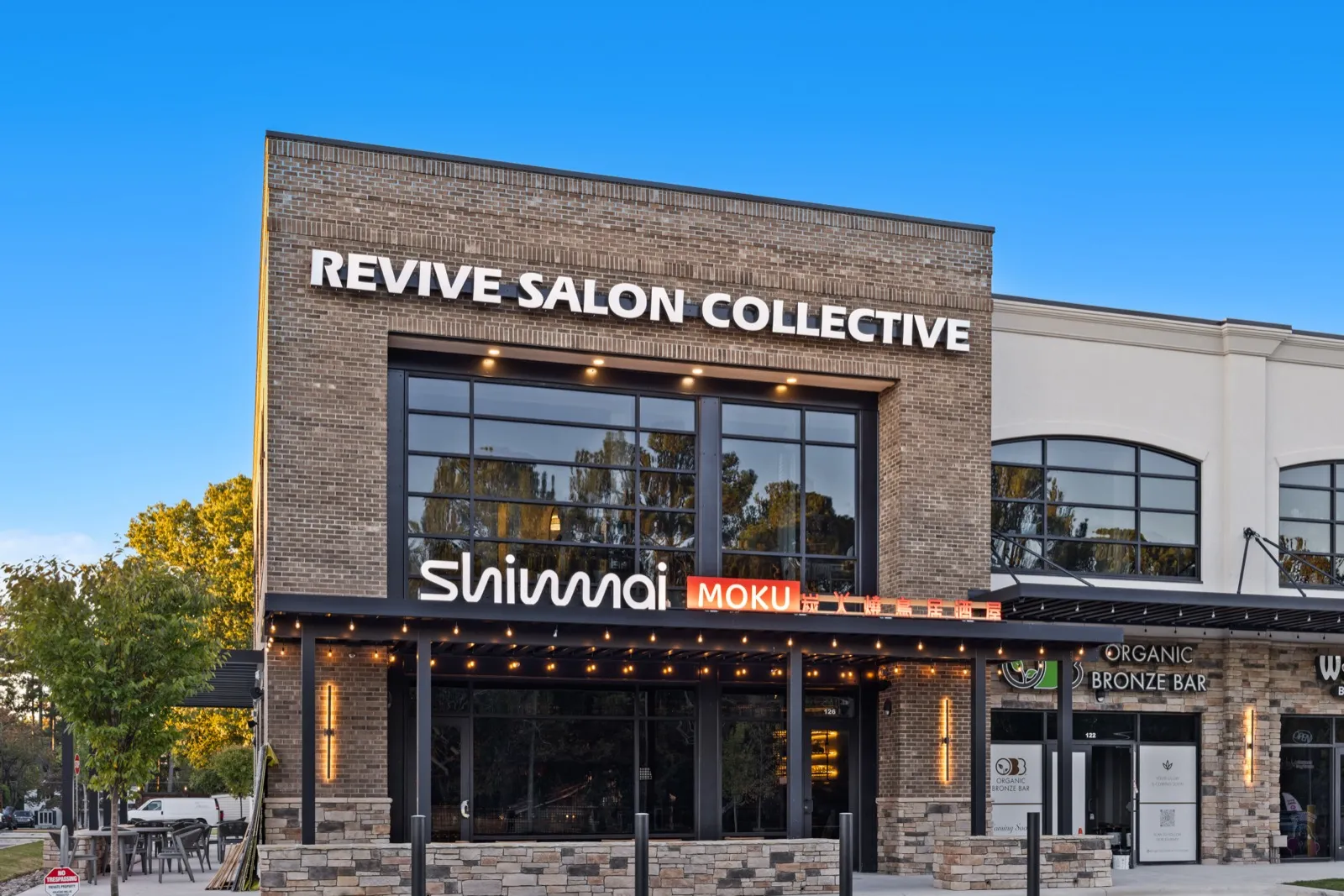 Revive Salon Collective storefront in North Raleigh